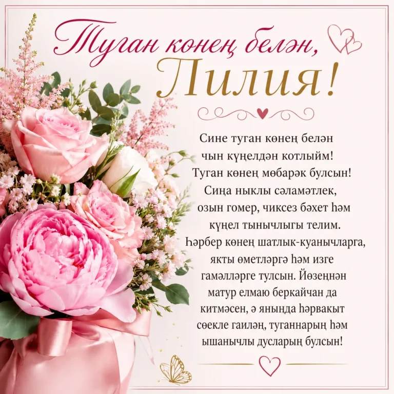 Туган көнең белән