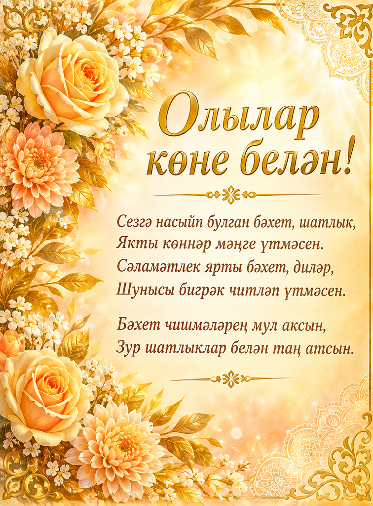 Олылар көне — 1